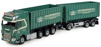 TEK74590 - DAF XF Super Space Cab Anhänger Ablieferung Van Groningen
