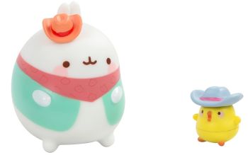 TL66030/01 - MOLANG Figur - Piu Piu und Molang als Cowboys
