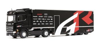 IXOTTR035.22 - Scania S-Serie 4x2 mit 3-Achs-Anhänger – Team Toyota Gazoo Racing 2024