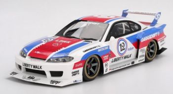 TS0635 - NISSAN Silvia S15 Super Silhouette garasidrift #12 2025 Weiß
