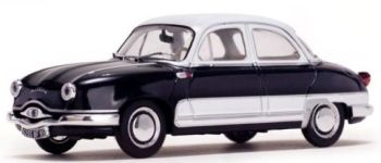 VIT23595 - PANHARD Dyna Z12 Grand Standing 1957 schwarz und weiß