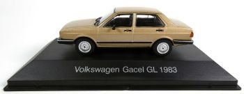 MAGARG22 - VOLKSWAGEN Gacel GL 1983 Limousine 4 Türen in Metallic-Bronze-Farbe in Blisterverpackung verkauft