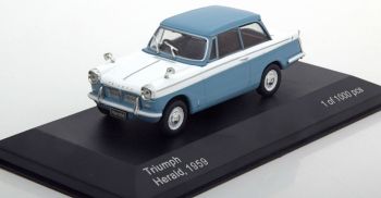 WBX119 - TRIUMPH Herald 1959 blau und weiß