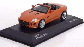 WBX166 - JAGUAR F-Type S 2014 Cabrio orange