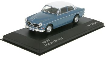 WBX256 - VOLVO Amazon 130 1965 blau weißes Dach