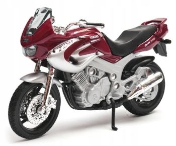 WELY19660PWD - Motorrad YAMAHA TDM 850 rot und grau