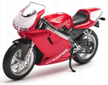 WELCA19660PW - Motorrad CAGIVA Mito 125 rot und weiß
