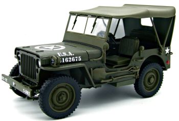 WEL18055H-W - JEEP WILLYS US Army 1944 closed cover