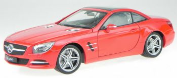 WEL24041WB - MERCEDES BENZ SL500 2012 rotes geschlossenes Hardtop