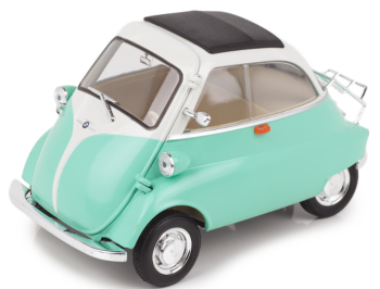 WEL24096WA - BMW Isetta türkis und weiß