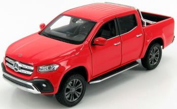 WEL24100WB - MERCEDES BENZ X-Klasse Doppelkabine Pick-up 2018 rot