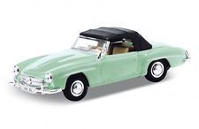 WEL701204V - MERCEDES BENZ 190sl 1955 grünes geschlossenes Kabrio-Reibungsmodell