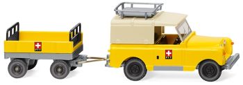 WIK010005 - LAND ROVER mit PTT-Anhänger