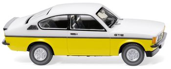 WIK022902 - OPEL Kadett C Coupé GT/E Weiss und Gelb