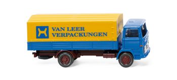 WIK043701 - MERCEDES BENZ 1317 4x2 Curtainsider Van Leer Verpackungen