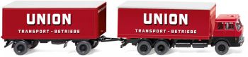 WIK045701 - HANOMAG Henschel 6x4 Forwarder mit Anhänger 2 Achsen
