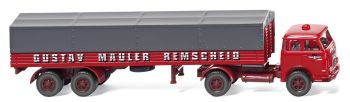 WIK051402 - MAN Pausbacke 4x2 mit 2-Achs Planensattel Gustav Mauler Remscheid
