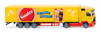 WIK053706 - MERCEDES BENZ Actros 4x2 mit Halbplane 3 Achsen Sinalco