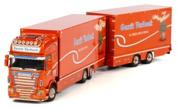 WSI01-1574 - SCANIA R6 Topline Pritschenträger und Kastenwagen Gerrit Verbeek