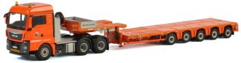 WSI01-2466 - MAN TGW XLX 6x4 Michielsens mit Nooteboom MCO PX Semi-Tieflader - 5 Achsen
