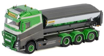 WSI01-2965 - VOLVO FH4 Globetrotter 8X4 Absetzkipper Hakarps Schakt