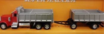 WEL39944-2G - PETERBILT 379 Kipplaster mit Kippanhänger