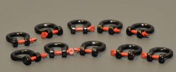 YCC635-3 - 10 Schäkel - 150/200 Tonnen Schwarz - Miniatur